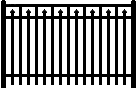 EFF-25 Aluminum Fence